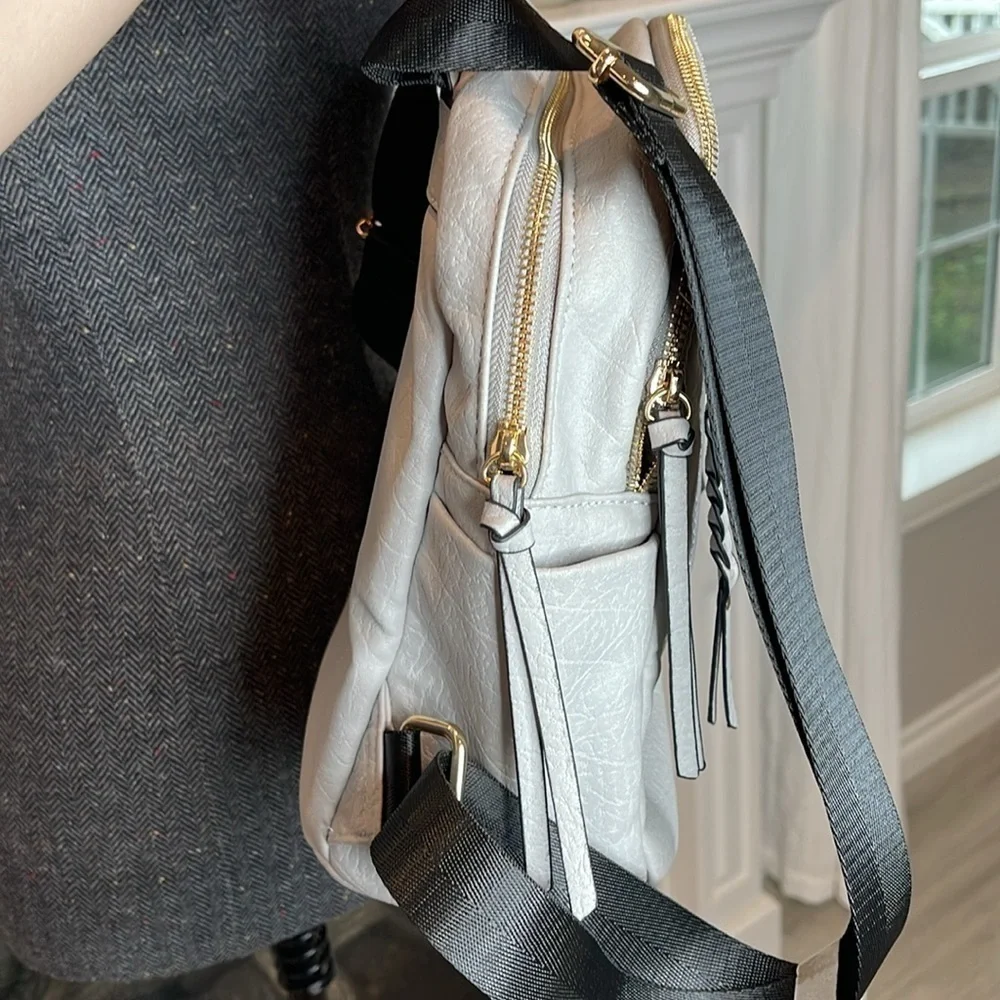 NWT Violet Ray Eco Gray Backpack
